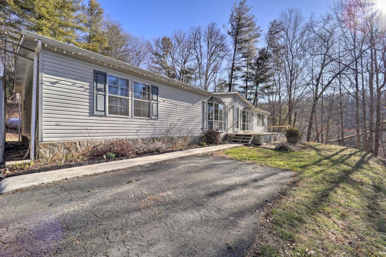 Spruce Pine Riverfront Rental Deck And 2 Fire Pits! Buitenkant foto