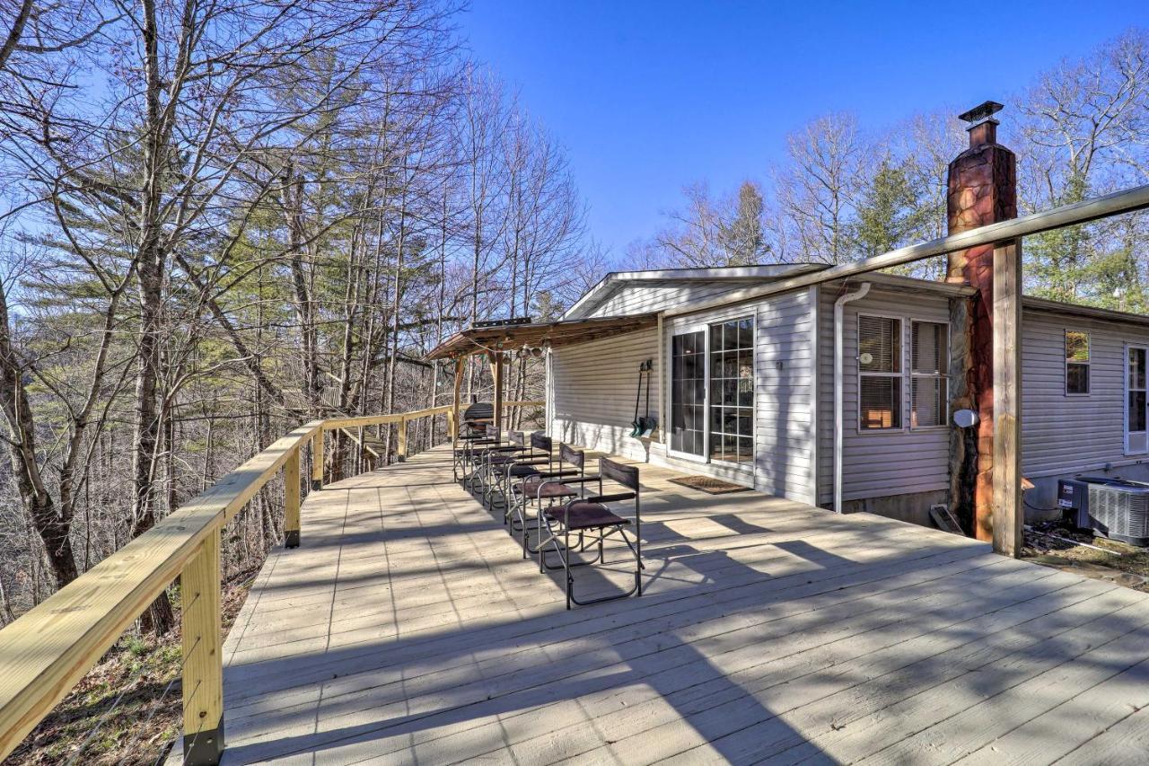 Spruce Pine Riverfront Rental Deck And 2 Fire Pits! Buitenkant foto